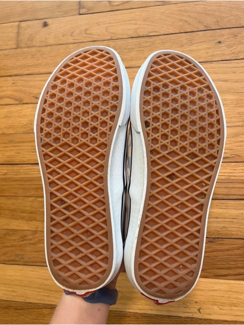 Vans Slip-On Checkerboard Sneakers - Light purple & Cream - Picture 5 of 11